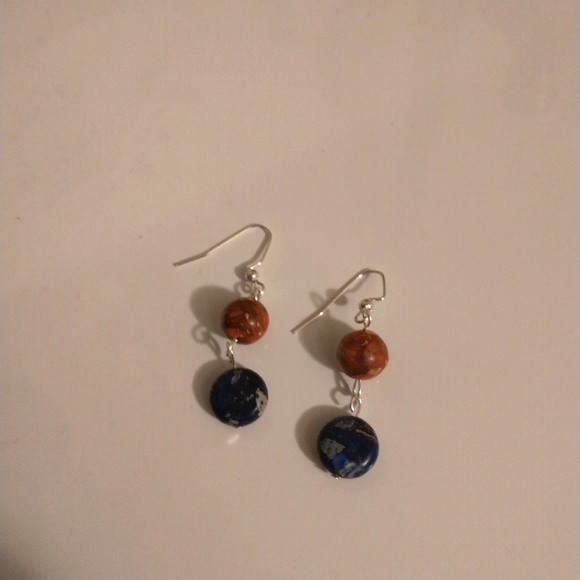 Jasper earrings - Picture 3 of 5